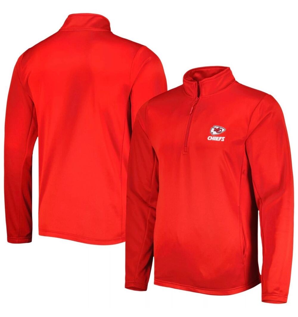 Kansas City Chiefs Dunbrooke All-Star Tech quarter-zip top M